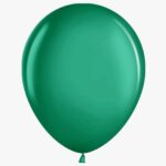 Шар «Металлик» (Зелёный) 12″/30 см, 1 шт., с гелием