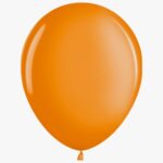 Шар «Металлик» (Оранжевый) 12″/30 см, 1 шт., с гелием