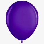 Шар «Металлик» (Фиолетовый) 12″/30 см, 1 шт., с гелием
