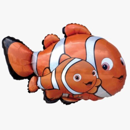 Фигура "Рыба-клоун. Немо" 34″/86 см, 1 шт., с гелием