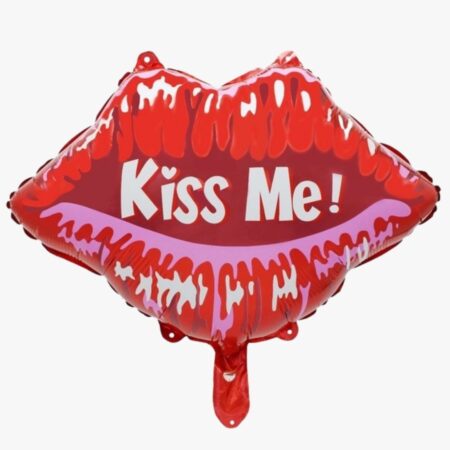 Фигура "Губки, Kiss me!" 22''/55 см, 1 шт., с гелием