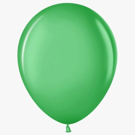 Шар "Пастель" (Зелёный) 12″/30 см, 1 шт., с гелием