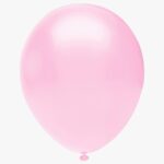 Шар «Пастель» (Ярко-розовый) 12″/30 см, 1 шт., с гелием