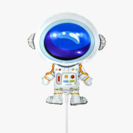 Мини-фигура "Космонавт" 14″/36 см, 1 шт., с клапаном, на палочке