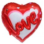 Сердце «3D Love, Красный»