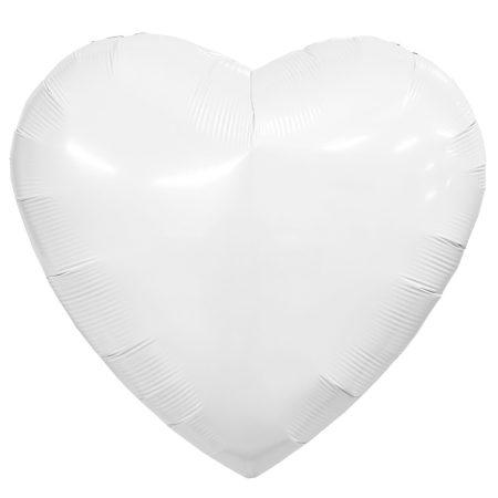 Сердце большое "Белый"